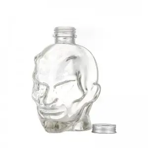 Skull Head Vodka Bottle