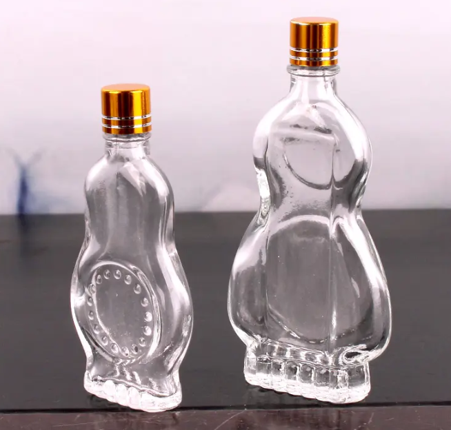 China Wind Medicated Oil Glass Bottle 