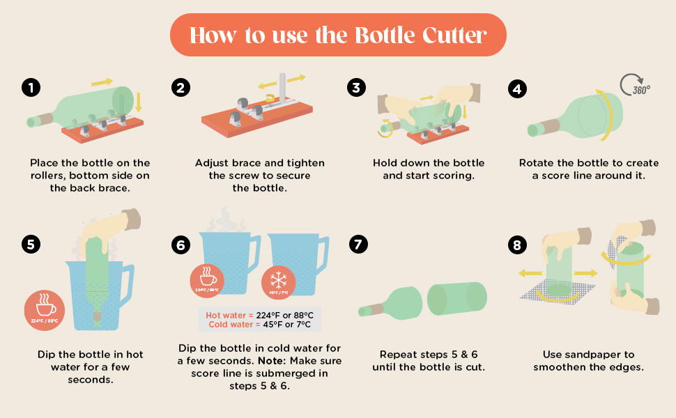 How to Cut Glass Bottle