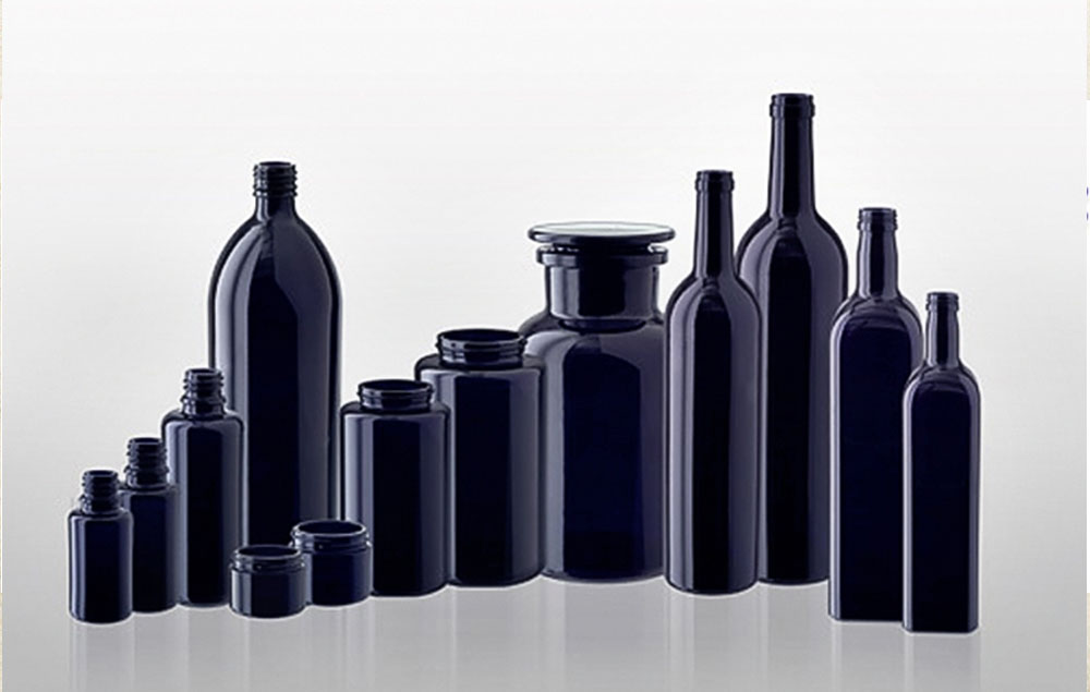 ultraviolet glass jars wholesale