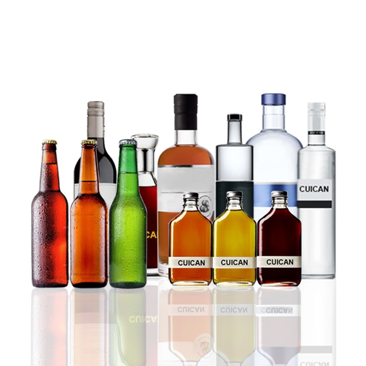 Factory Custom Spirits Bottles Wholesale