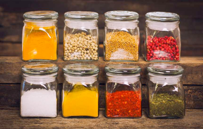 spice Glass jars