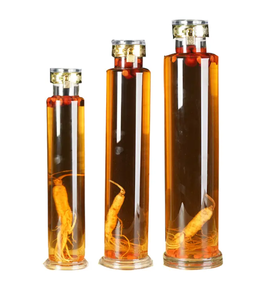 45ml high borosilicate test tube wine bottle