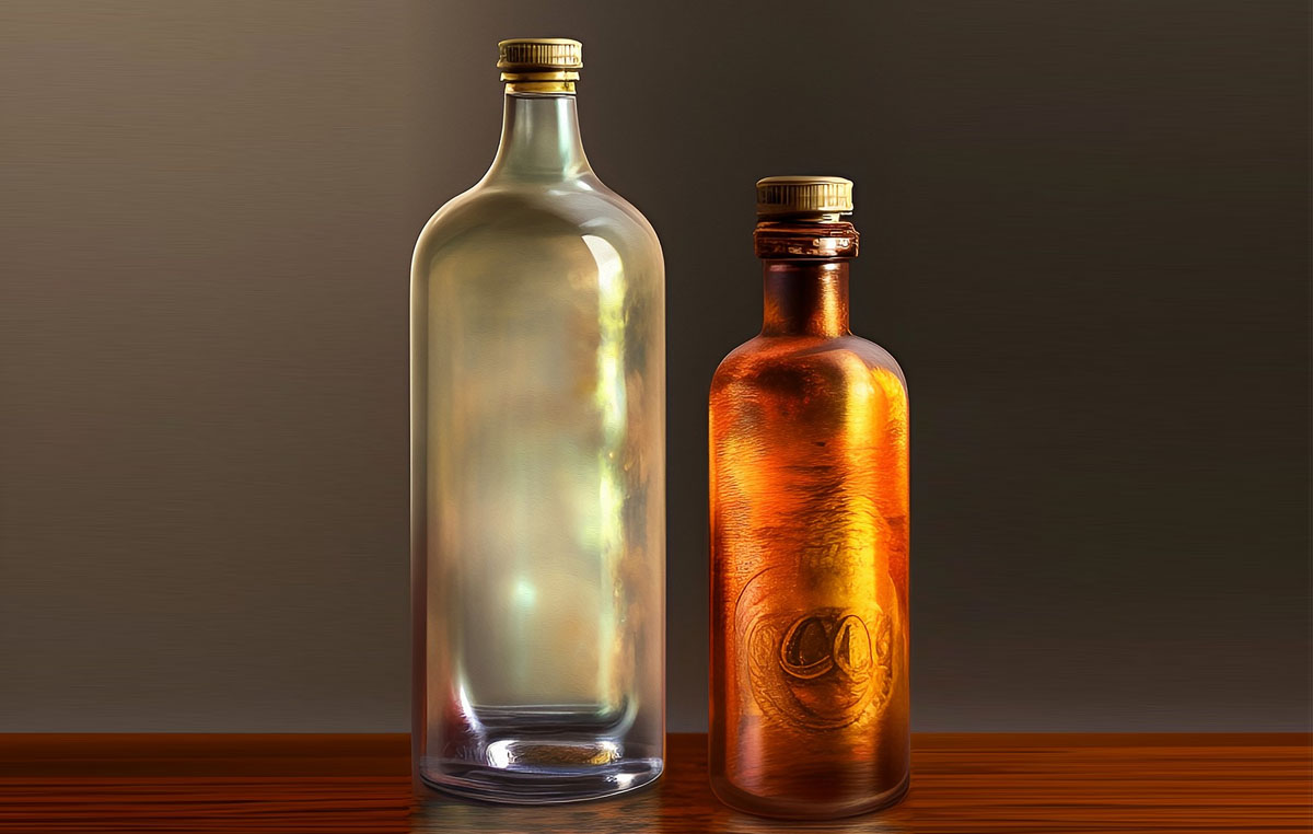 Custom Made Glass Bottles
