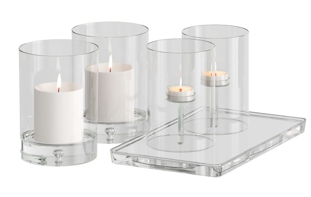 heat resistant glass jars for candles