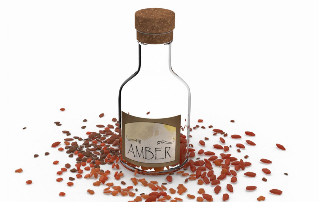 Custom Amber Glass Bottles