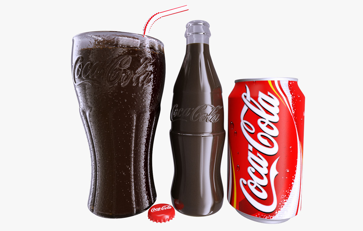 Custom Coke Glass Bottle