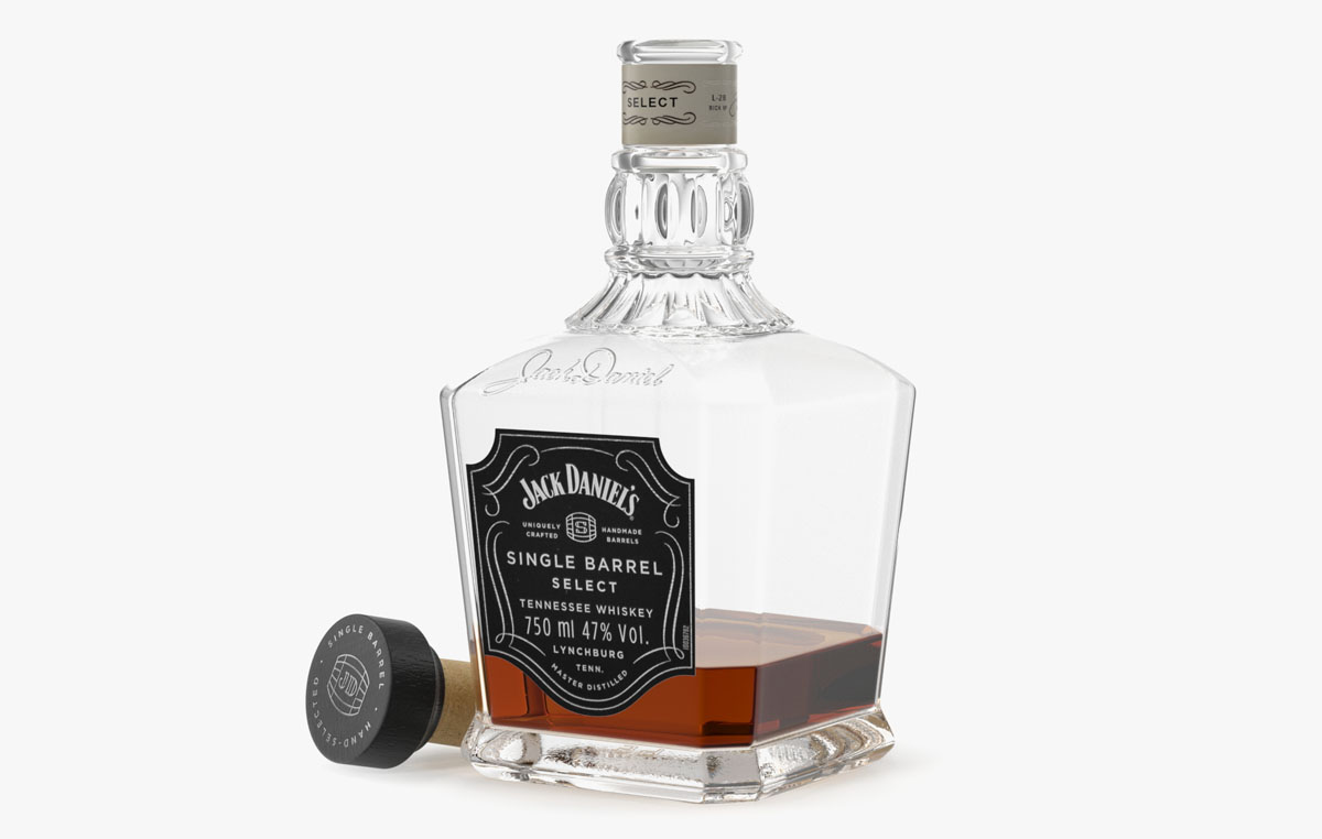 Custom Glass Alcohol Bottles