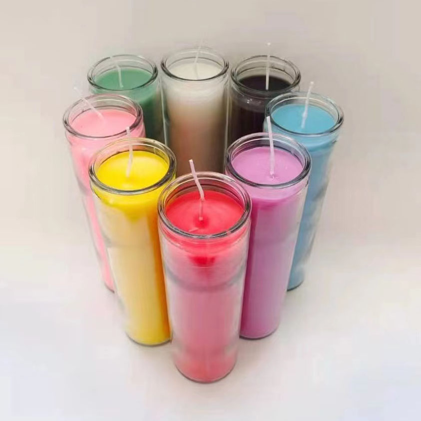 Wholesale Customization Empty 15oz Tall Glass Religious Church Candle