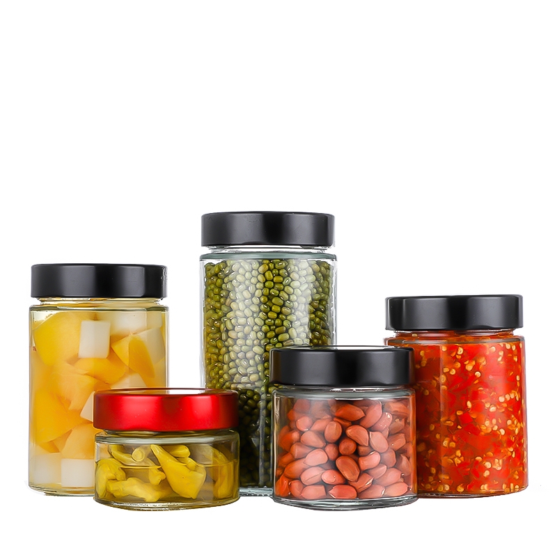 food storage glass jars