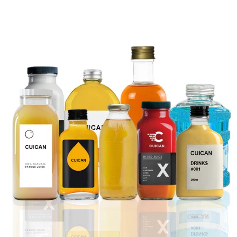Customizable drink glass bottle manufacturer