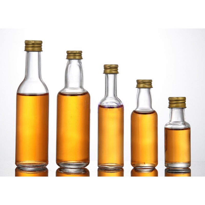 Mini Clear Alcohol Glass Bottle Manufacturer
