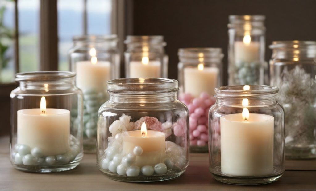 Clear Candle Jars Wholesale - Bulk Savings Today