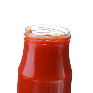 tomato sauce glass jar