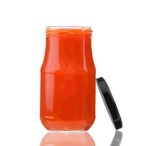 tomato sauce glass jar