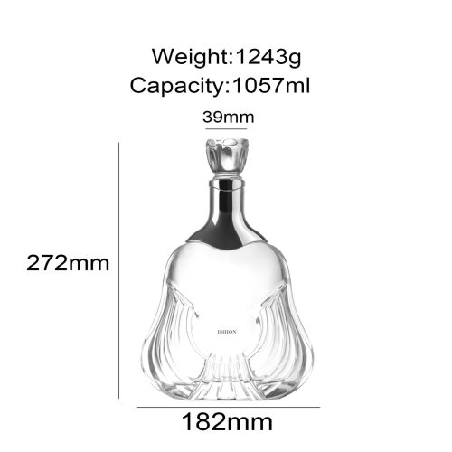 1L Unique Glass Spirit Bottle Manufacturers Featured Image