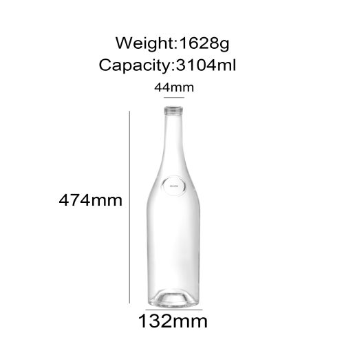 3L Bulk Large Cheap Glass Wine Bottles Featured Image