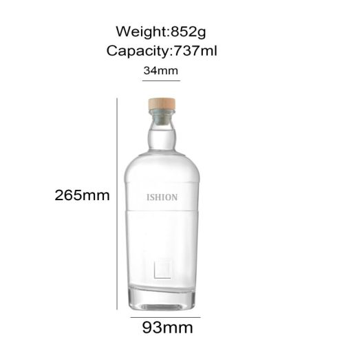 740ml Round Empty Wine Bottles Wholesale Featured Image