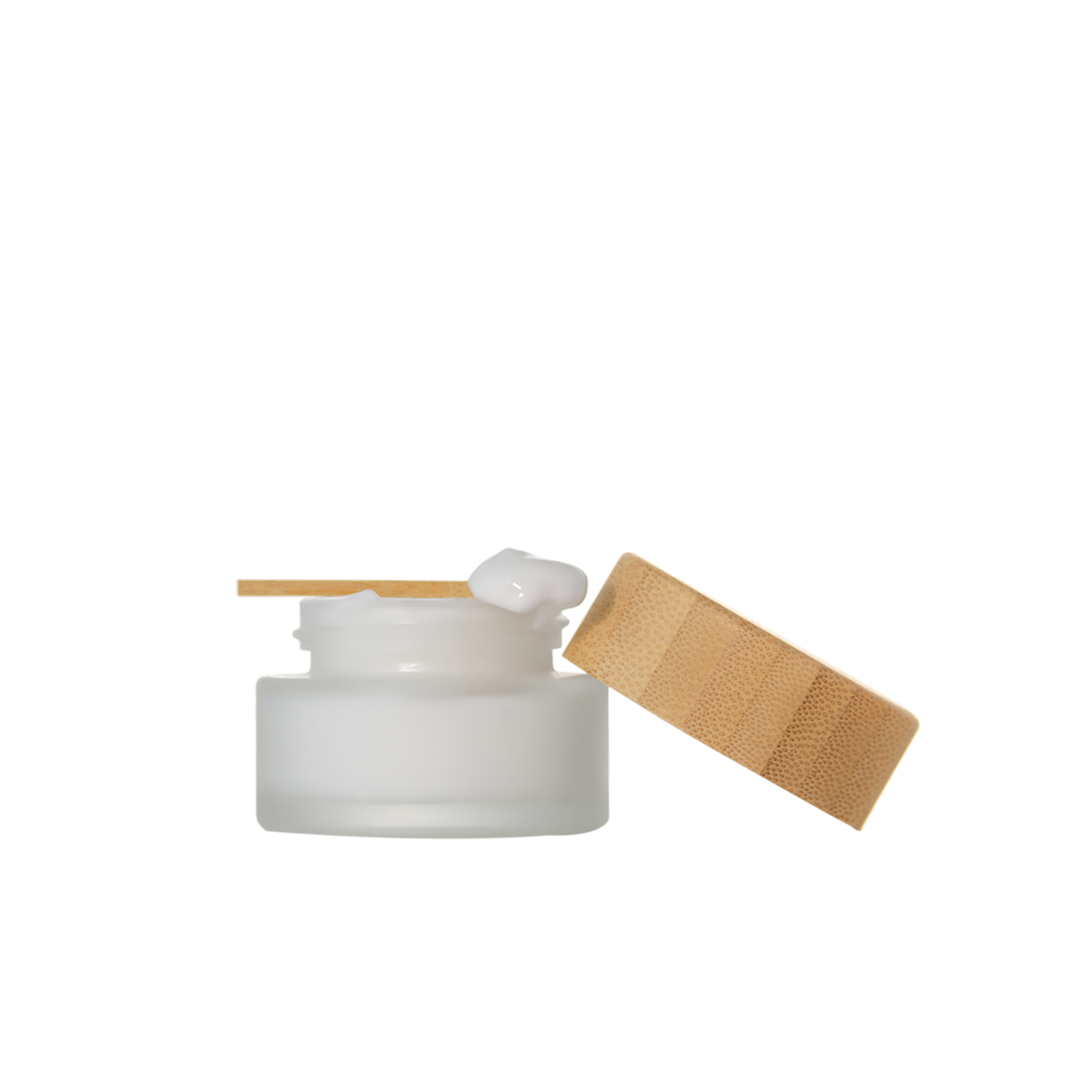 25ml,55ml Cosmetic Jars with Bamboo Lids