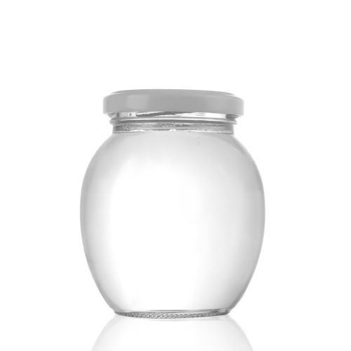 340ml Round Bulk Glass Honey Jars Featured Image