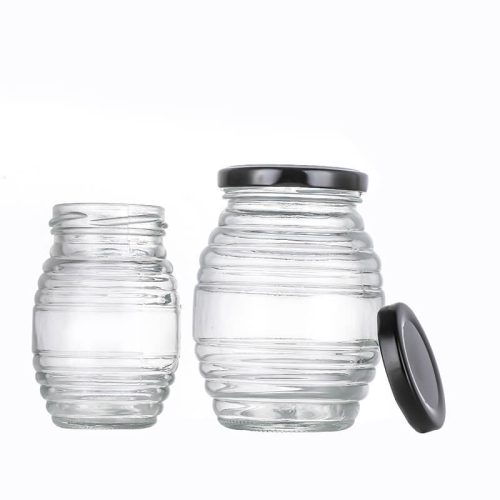 95ml 180ml 370ml 750ml Glass Beehive Honey Jar Featured Image