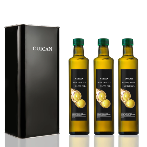 Round Olive Oil Bottle 250ml 500ml 750ml 1000ml Featured Image
