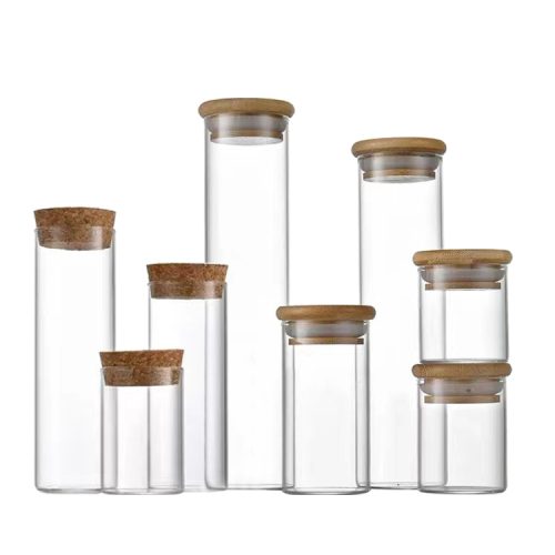170ml 360ml 500ml 1000ml Wholesale Glass Spice Jars with Lids Featured Image