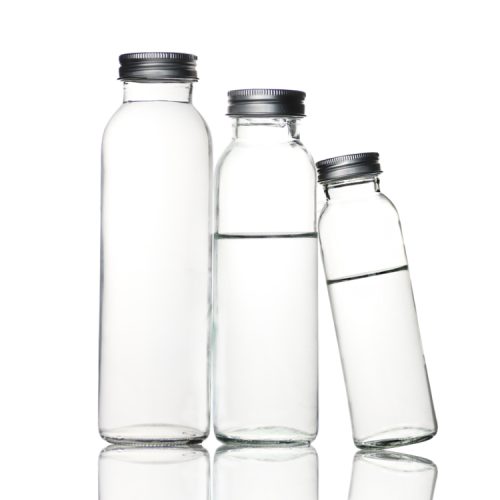 250ml,350ml,500ml Glass Juice Containers with Lids Featured Image