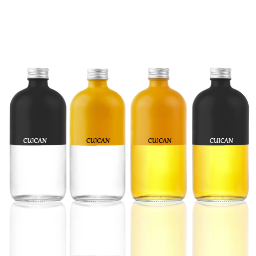 500ml Drinking Glass Bottles with Lids Featured Image