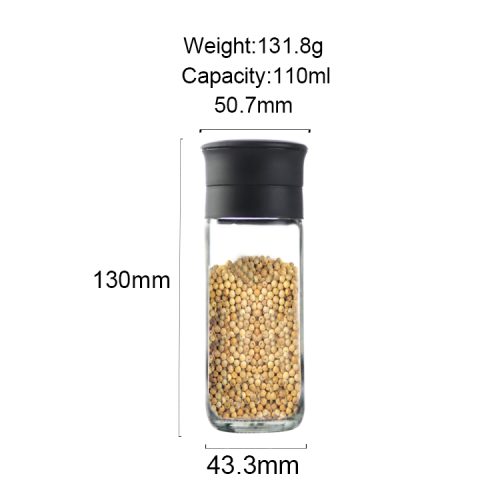 100ml Round Glass Spice Jars Featured Image