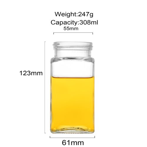 300ml Empty Glass Honey Jars Featured Image