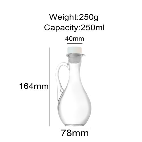 250m 500ml Olive Oil In Clear Glass Featured Image