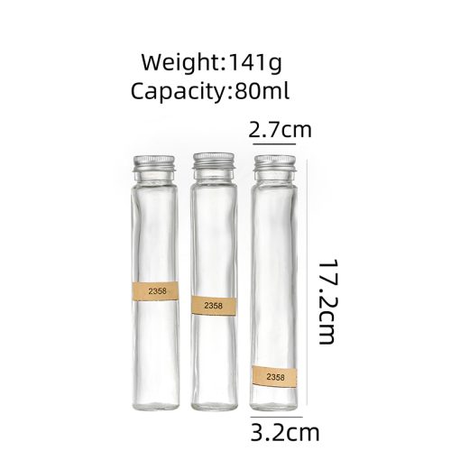 80ml Empty Glass Bottles for Olive Oil Featured Image