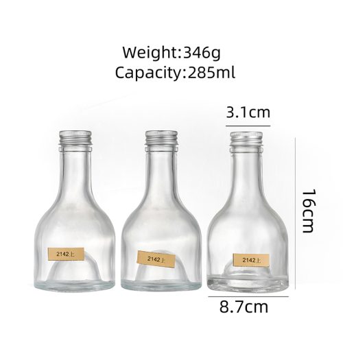 285ml Clear Glass Wine Bottles Featured Image