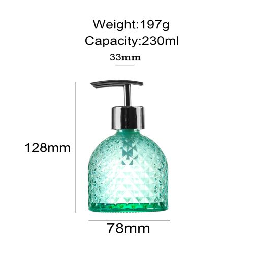 230ml Bulk Glass Bottles with Pumps Featured Image