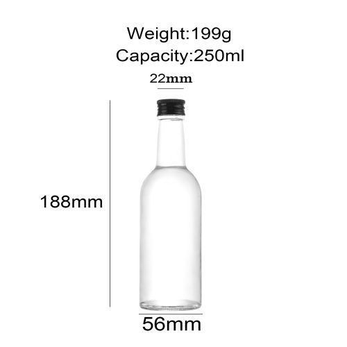 250ml Wholesale Wine Glass Bottles Featured Image