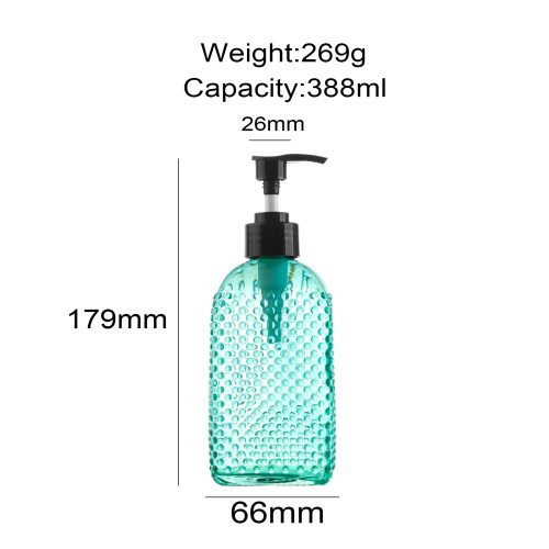 388ml Square Lotion Pump Bottles Featured Image