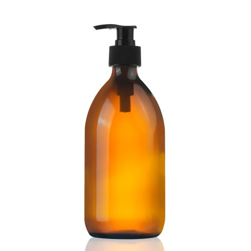 260ml,300ml,500ml Amber Glass Pump Bottles Wholesale Featured Image