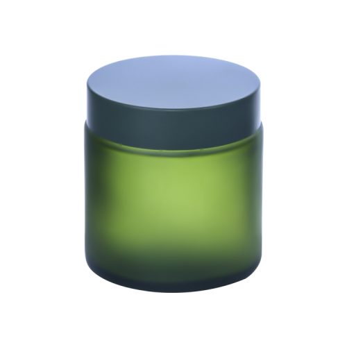 115ml Green Glass Cosmetic Jars Featured Image