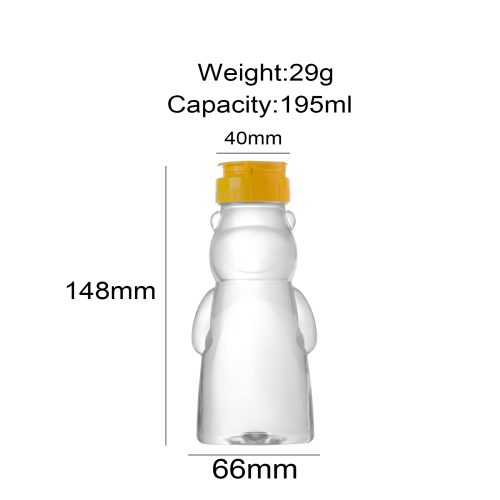 200ml Bear Shaped Honey Bottle Featured Image