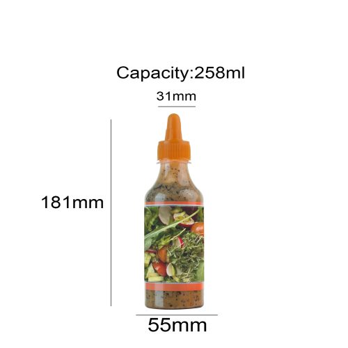 258ml Plastic Squeeze Sauce Bottles Featured Image