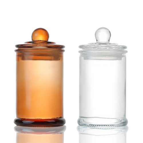 100ml,340ml,800ml,1000ml Glass Containers with Lids for Candles Featured Image