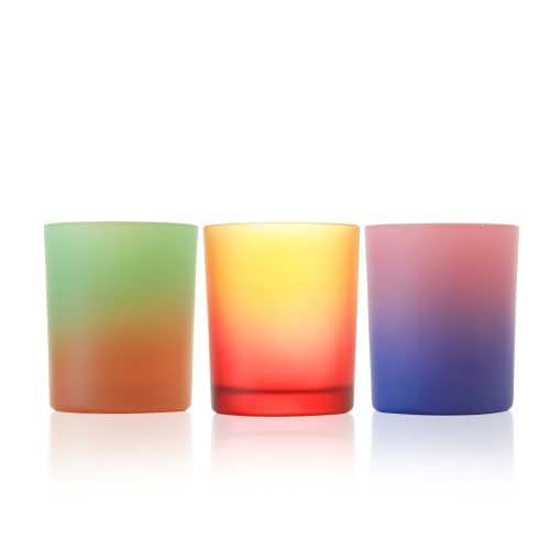 200ml Colored Glass Candle Containers Featured Image
