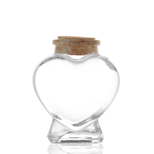 90ml Heart Shaped Glass Jars Wholesale Featured Image