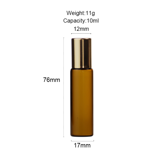 2ml 3ml 4ml 6ml 11ml Amber Glass Roll On Bottles Wholesale Featured Image