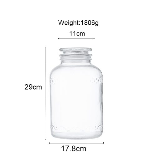 5L Large Glass Storage Jars with Lids Featured Image