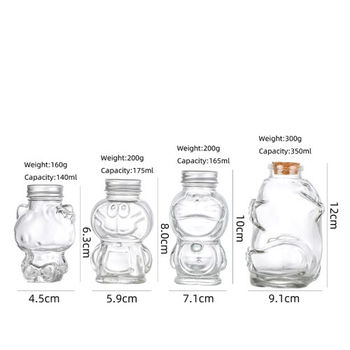 140ml,175ml,165ml,350ml Animal Shaped Jars Featured Image