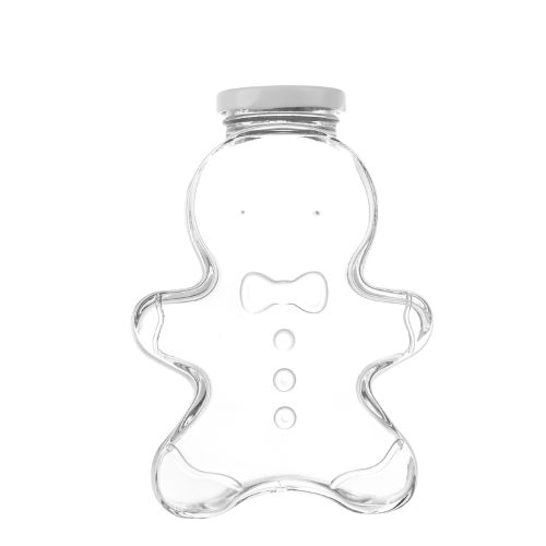 450ml Gingerbread Man Glass Jar Featured Image
