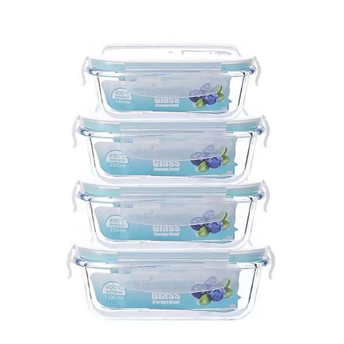 320ml,520ml,800ml Glass Divided Food Containers Featured Image