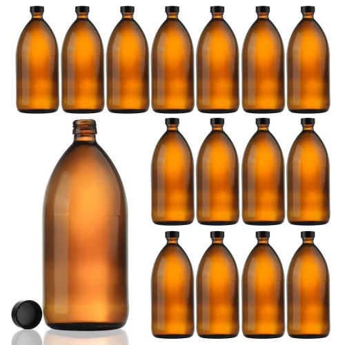 1000ml Amber Syrup Bottles Wholesale Featured Image